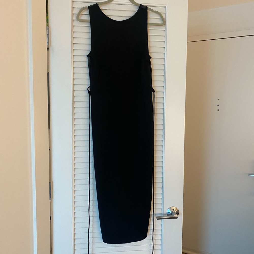 Zara Black Midi Dress